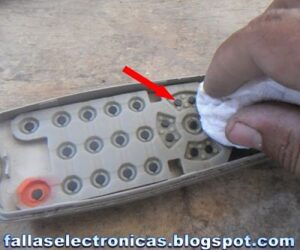 reparacion y mantenimiento de un control remoto